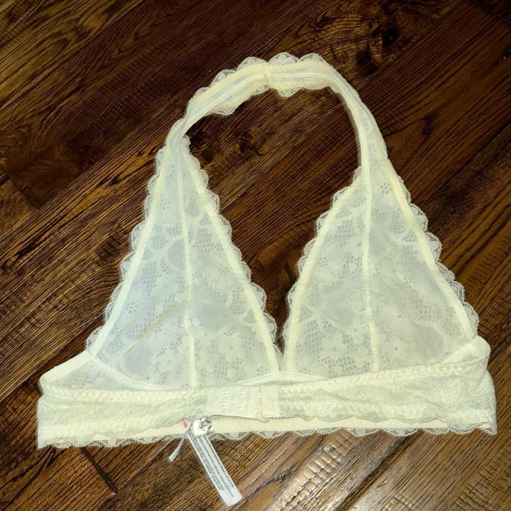 Free People Intimately Galloon Yellow Lace Bralette - Picture 3 of 6